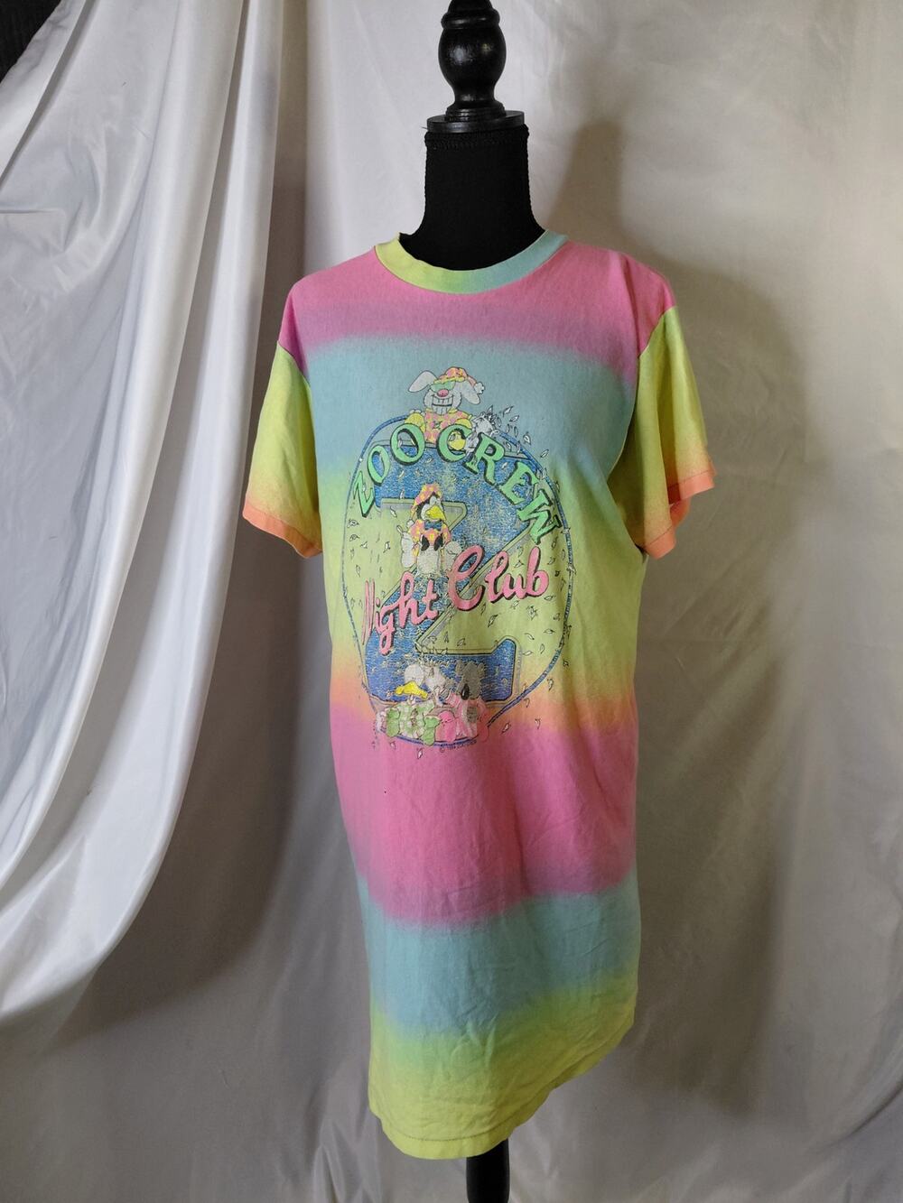 VINTAGE 90's ZOO CREW NIGHT SHIRT ONE SIZE